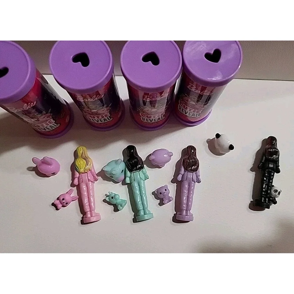 Mini‎ Barbie Land Doll Lot 4